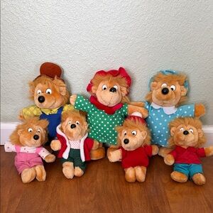 Charming Bear Family Plush Toy Set
